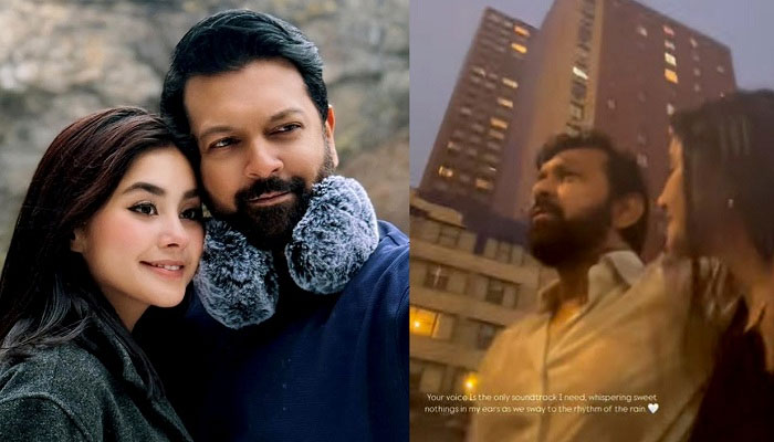 রোজাকে নিয়ে তাহসানের বৃষ্টি বিলাস